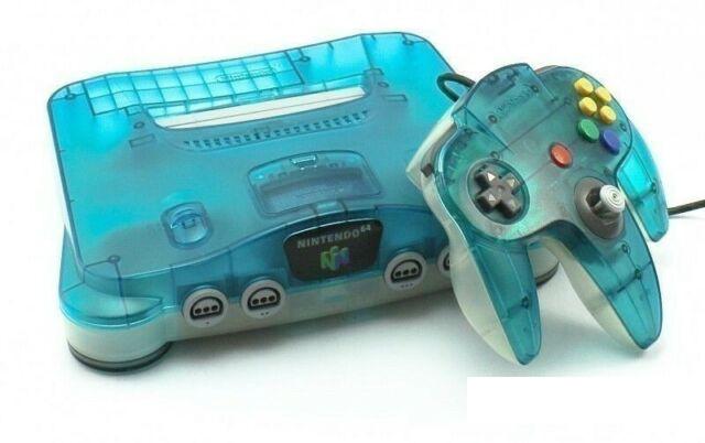 Nintendo 64 Console - Funtastic Ice Blue